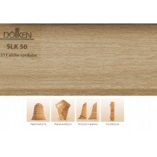 Плинтус пластиковый Dollken SLK-50 W211 Дуб кордоба, 2500*50*25