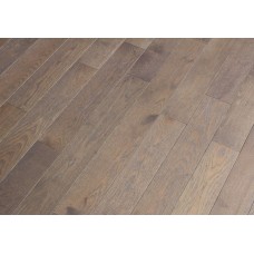 Массивная доска MGK Floor Дуб Клауд, брашированная, UV-лак, (300-1800)*125*18