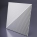 Дизайнерская панель 3D панели Artpole D-0008-1 FIELDS 1 гипс