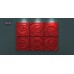 Дизайнерская панель пятый элемент 3D панели Artpole M-0044-5 Rose гипс