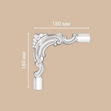 Угол декоративный Decomaster DP-8032C 180*180*25мм полиуретан