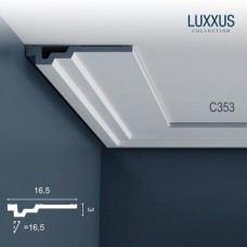 Плинтус потолочный Orac Decor C353 Luxxus полиуретан