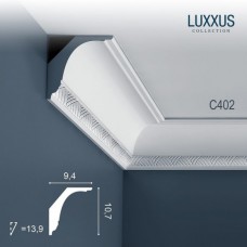 Плинтус потолочный Orac Decor C402 Luxxus полиуретан