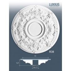 Розетка потолочная Orac Decor R38 Luxxus полиуретан