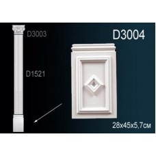 База пилястры Perfect D3004 полиуретан