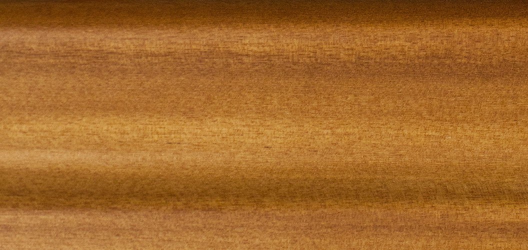 Деревянный порог Pedross Дусси универсальный шпонированный, лак, 2400*48*7-21