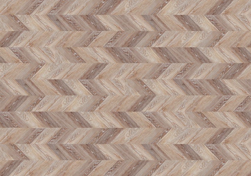 Пробковый пол Corkstyle Chevron Brown, предлакировка, 1230*305*6