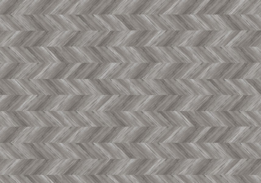 Пробковый пол Corkstyle Chevron Silver, лак hot coating 33 класс, 1230*305*10