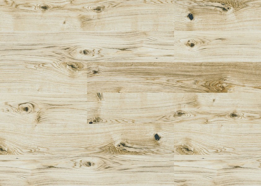 Пробковый пол Corkstyle Wood Oak Virginia White, предлакировка, 915*305*6