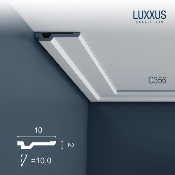 Плинтус потолочный Orac Decor C356 Luxxus полиуретан