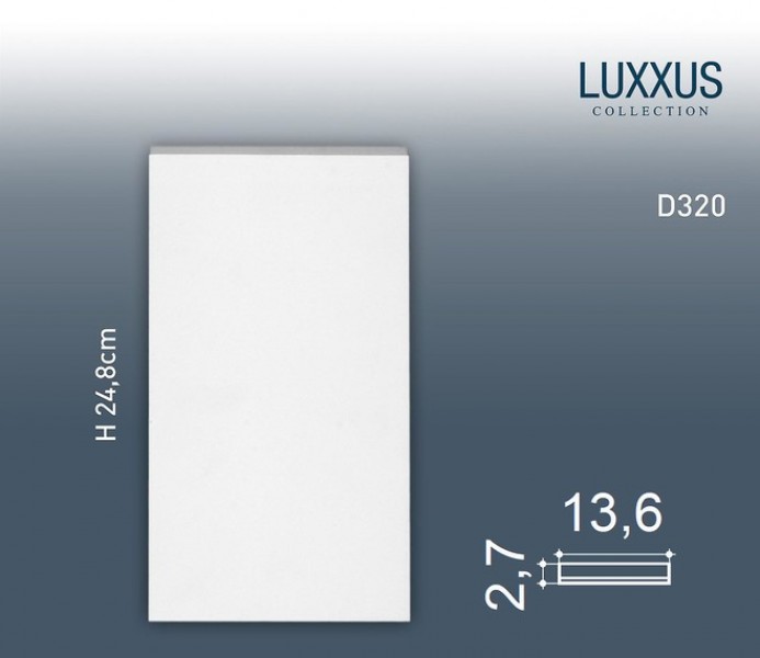 Дверной декор Orac Decor D320 Luxxus полиуретан
