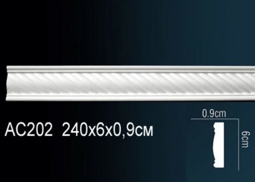 Молдинг Perfect AC202 F полиуретан