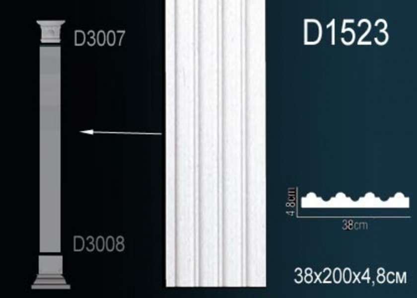 Пилястра Perfect D1523 полиуретан