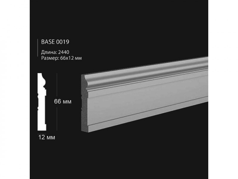 Плинтус напольный Ultrawood Base 019 ЛДФ