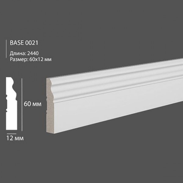 Плинтус напольный Ultrawood Base 021 ЛДФ