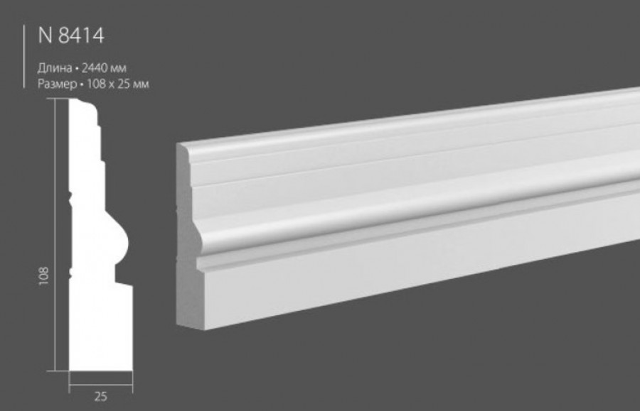 Наличник дверной Ultrawood N 8414 ЛДФ